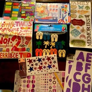 Scrapbook stickers